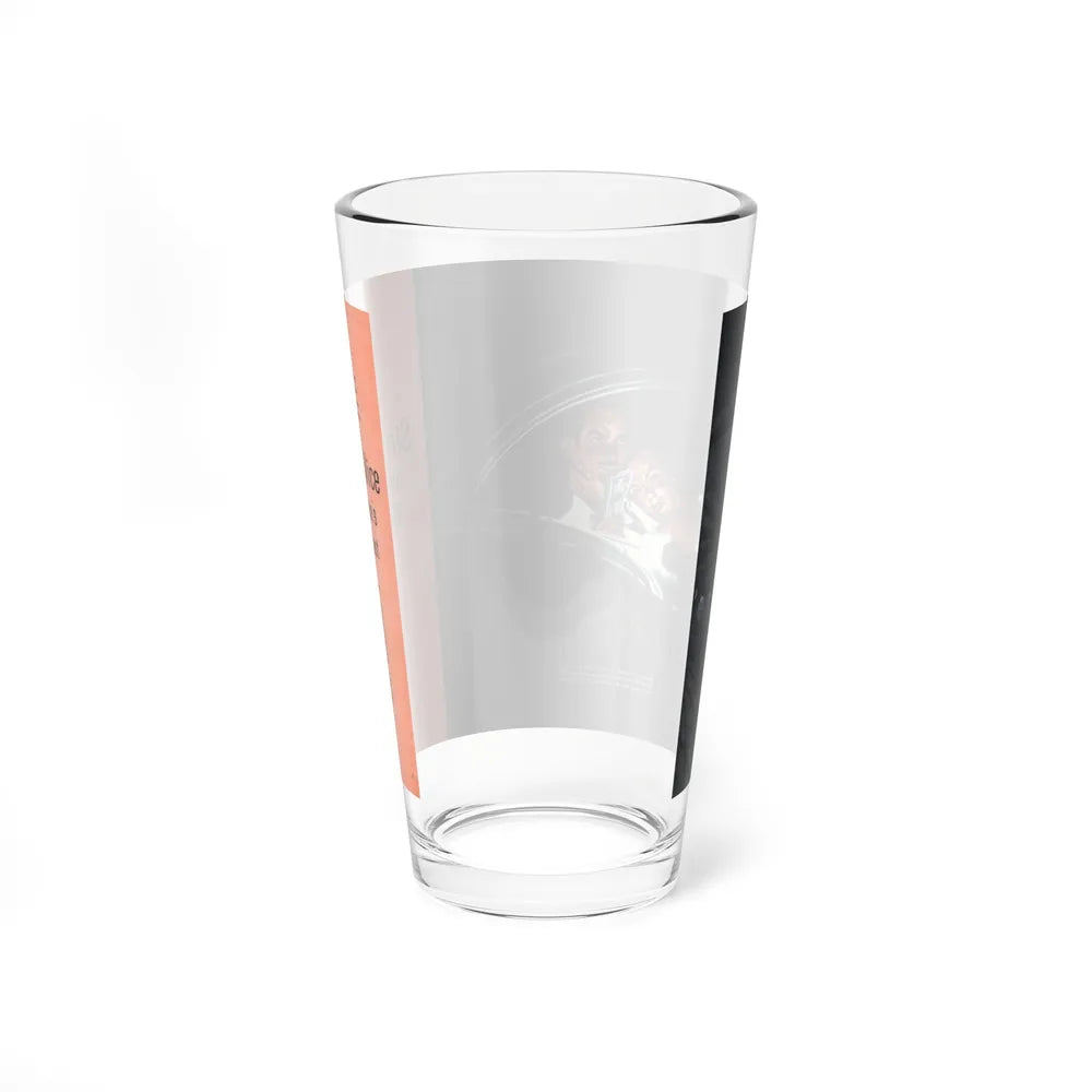 Sin-Sex-Vice on New Haven's Barbary Coast, Fury, December 1957 (Magazine Illustration) Pint Glass 16oz - Go Mug Yourself