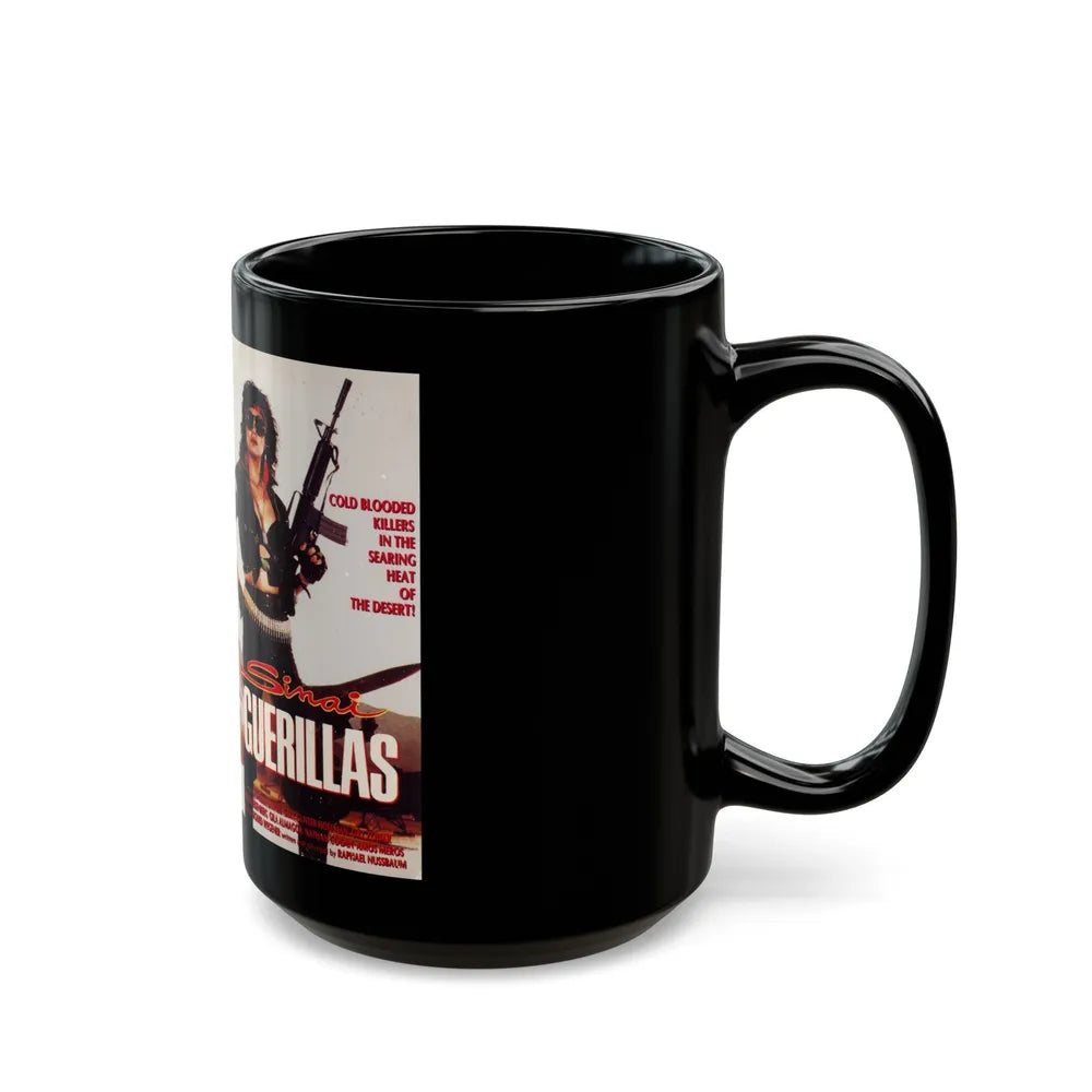 SINAI GUERILLAS (VHS COVER) - Black Coffee Mug-Go Mug Yourself