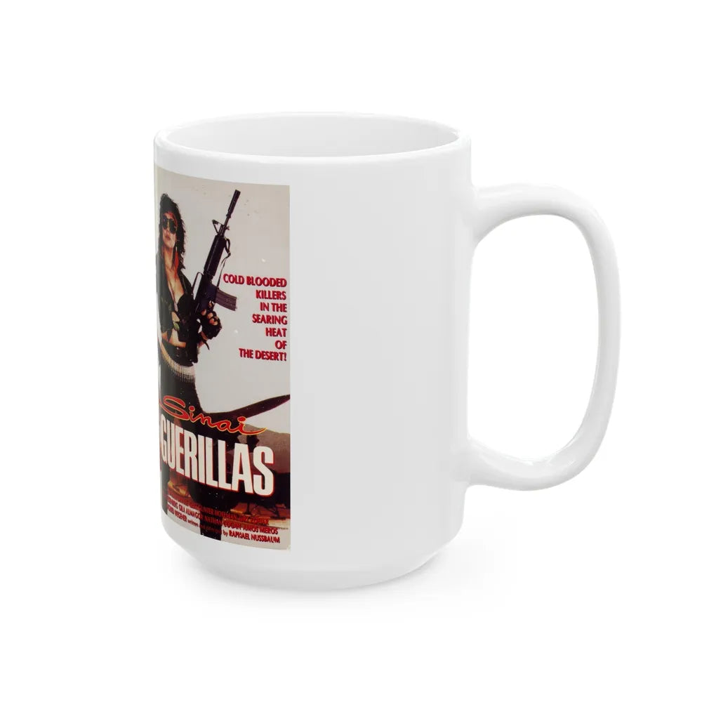 SINAI GUERILLAS (VHS COVER) - White Coffee Mug-Go Mug Yourself