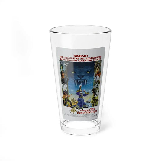 SINBAD AND THE EYE OF THE TIGER 1977 Movie Poster - Pint Glass 16oz 16oz - Go Mug Yourself