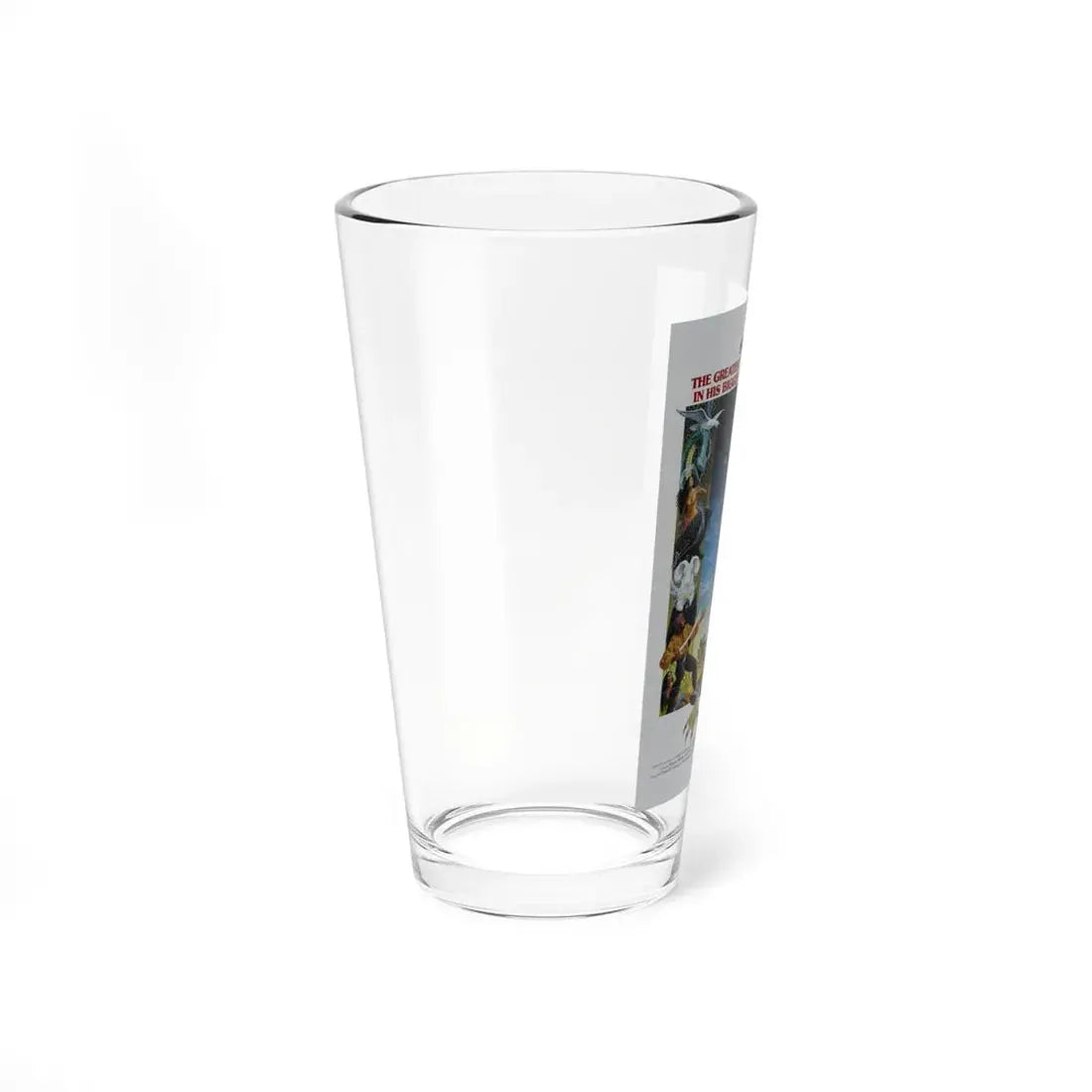 SINBAD AND THE EYE OF THE TIGER 1977 Movie Poster - Pint Glass 16oz - Go Mug Yourself