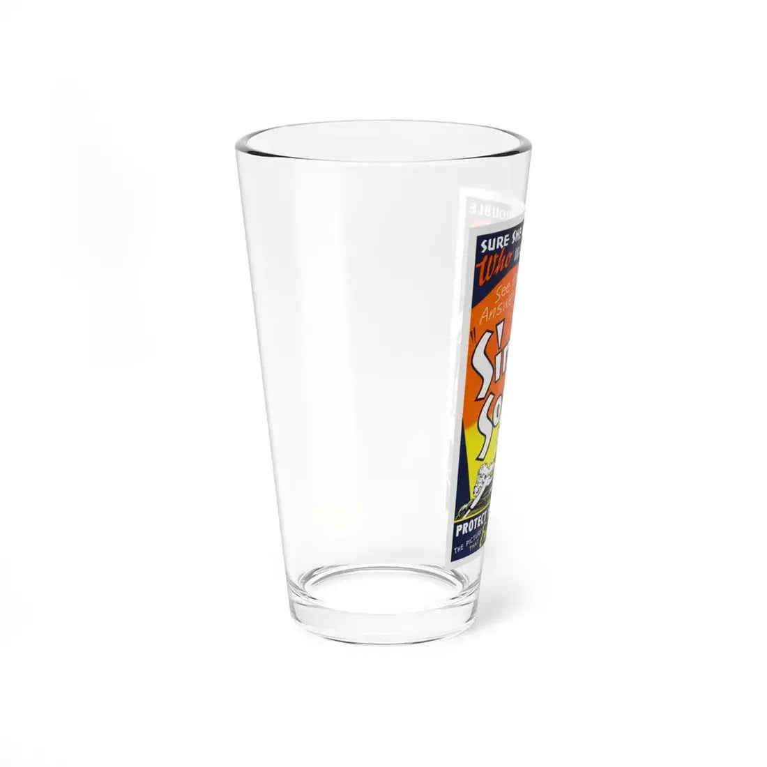 SINFUL SOULS (2) Movie Poster - Pint Glass 16oz - Go Mug Yourself
