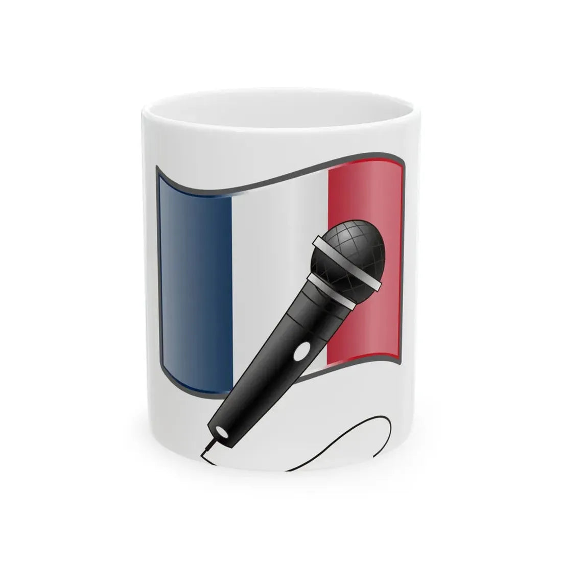Singer of France (France) White Coffee Mug 11oz - Go Mug Yourself