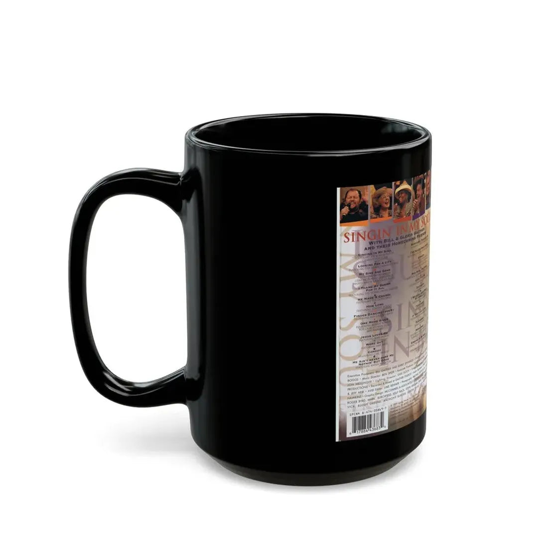 SINGIN IN MY SOUL (VHS COVER) - Black Coffee Mug - Go Mug Yourself