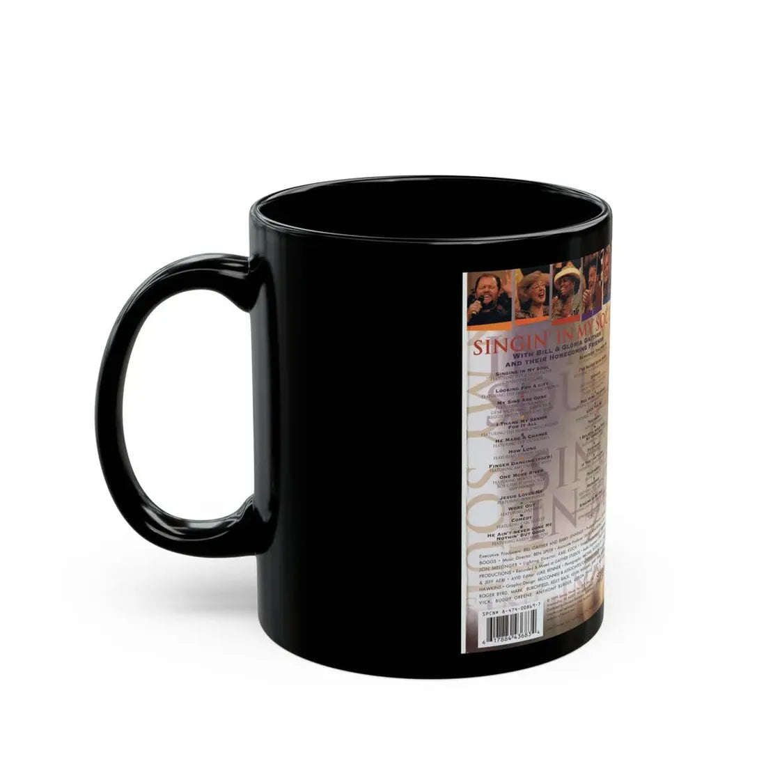SINGIN IN MY SOUL (VHS COVER) - Black Coffee Mug - Go Mug Yourself