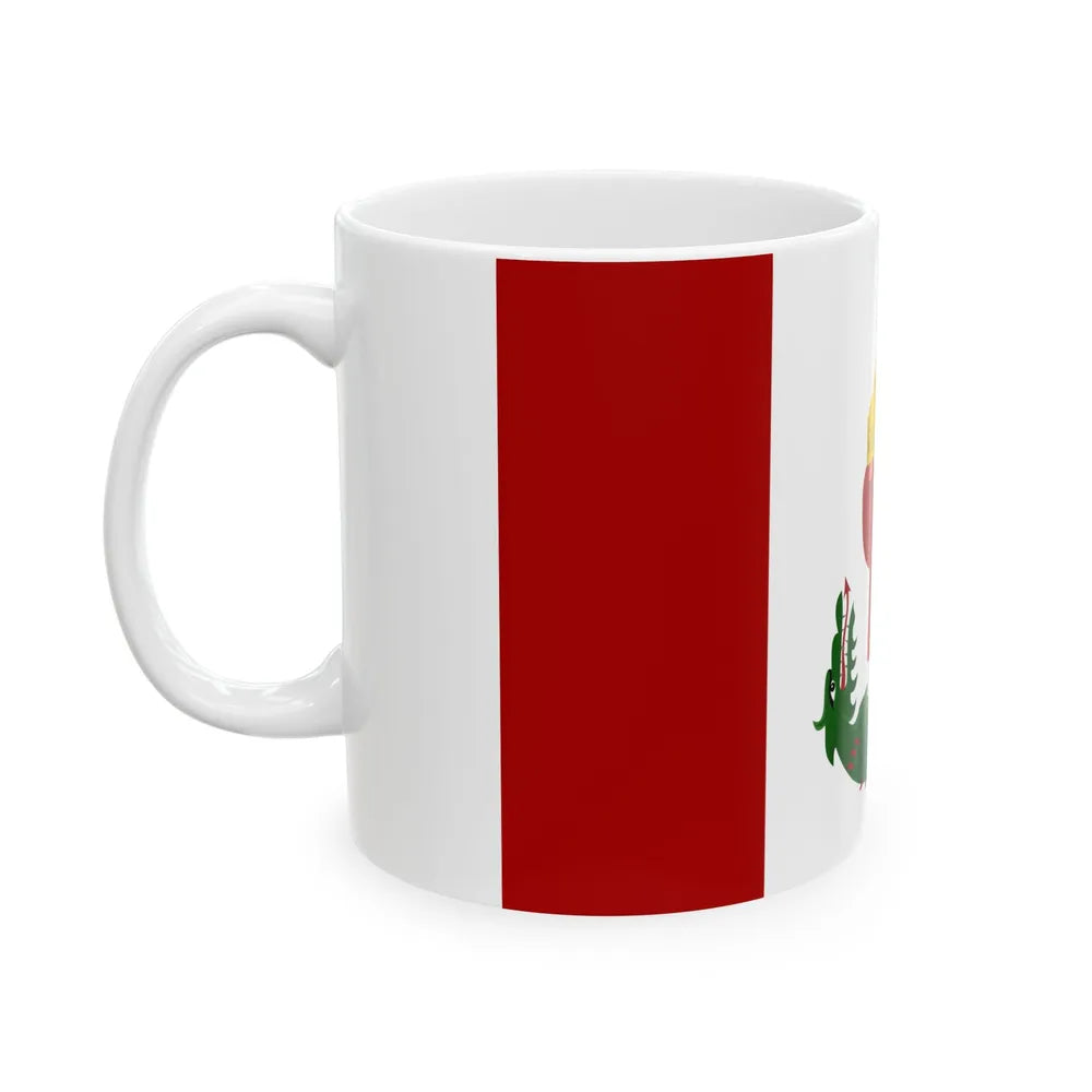 Sint-Amands vlag (Belgium) White Coffee Mug - Go Mug Yourself