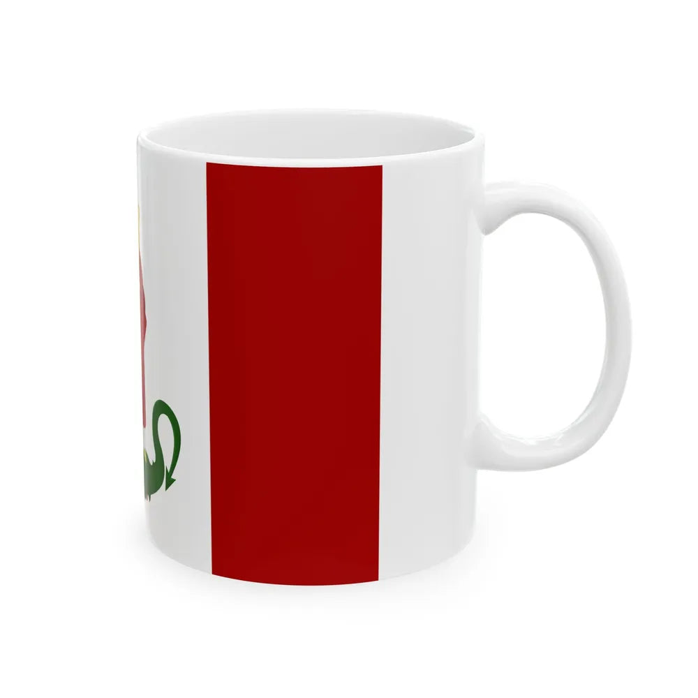 Sint-Amands vlag (Belgium) White Coffee Mug - Go Mug Yourself