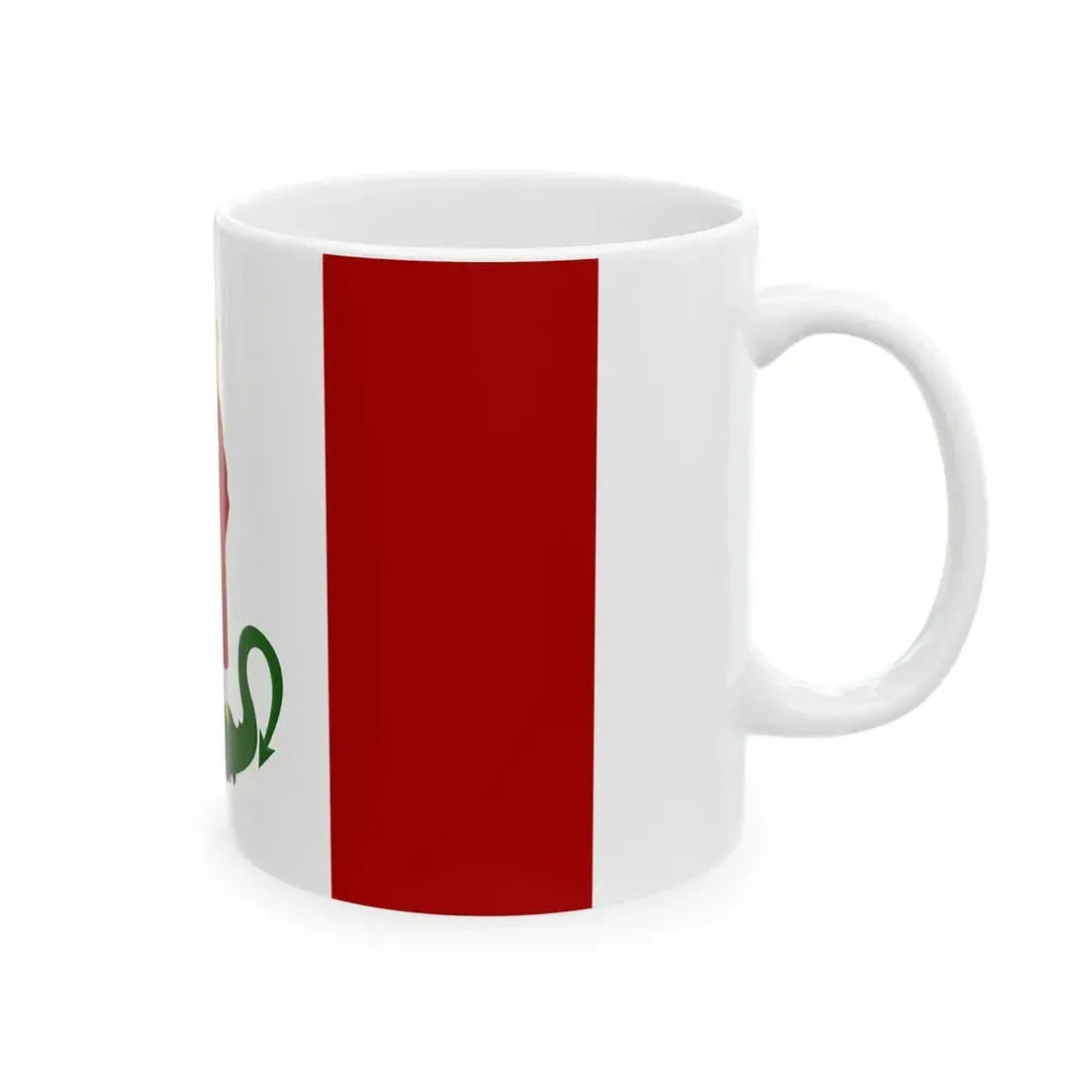 Sint-Amands vlag (Belgium) White Coffee Mug - Go Mug Yourself