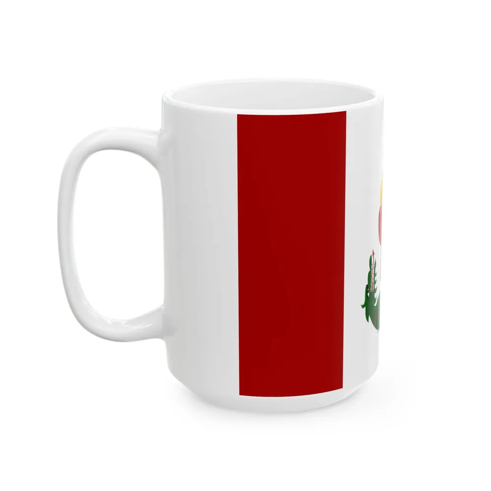 Sint-Amands vlag (Belgium) White Coffee Mug - Go Mug Yourself