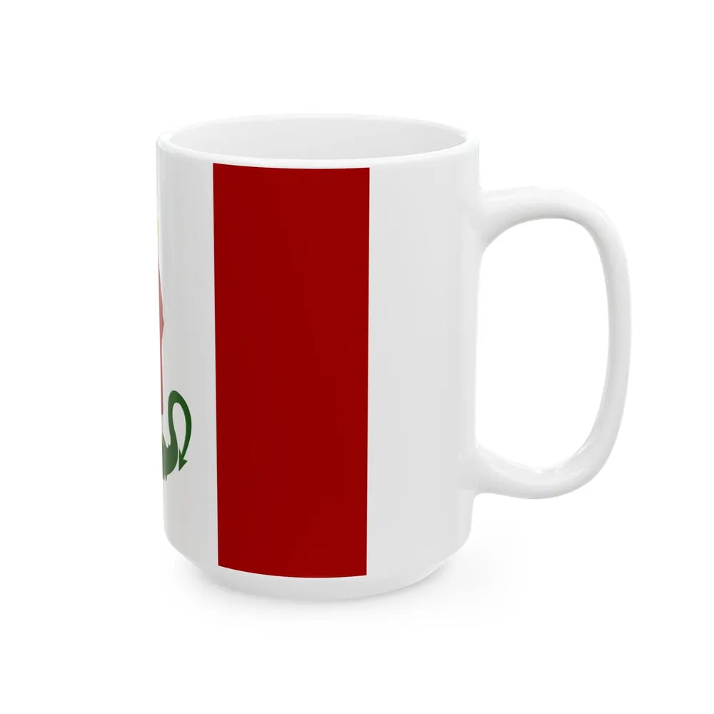 Sint-Amands vlag (Belgium) White Coffee Mug - Go Mug Yourself
