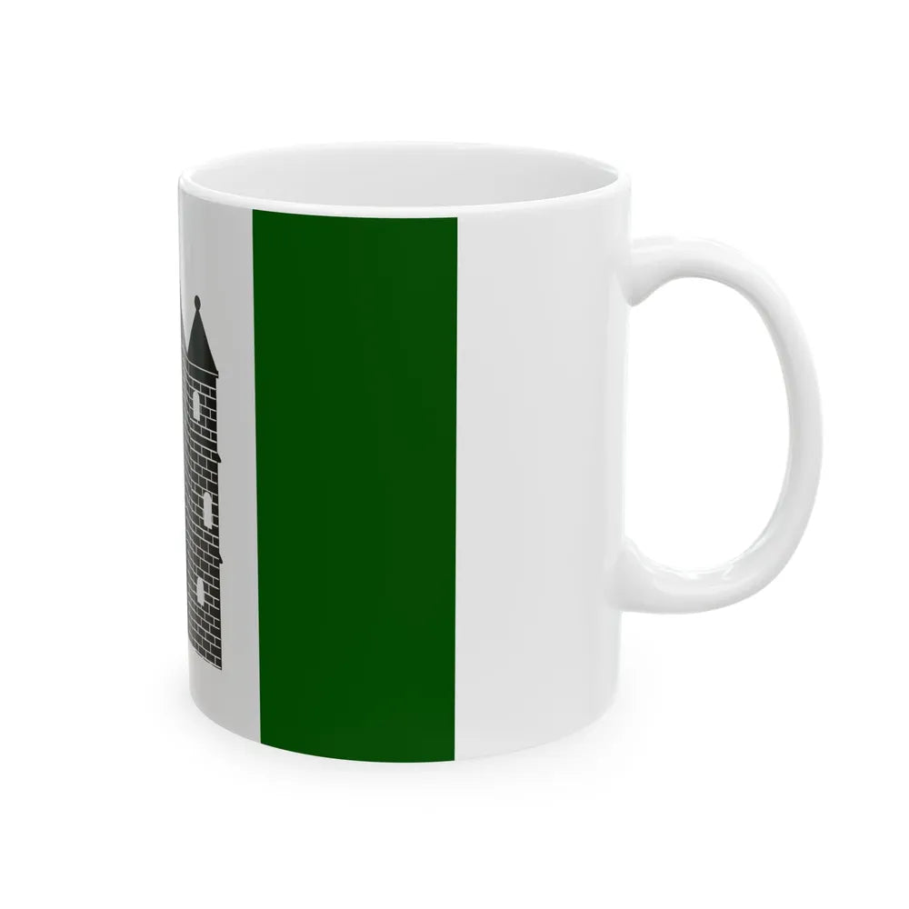 Sint-Genesius-Rode vlag (Belgium) White Coffee Mug - Go Mug Yourself