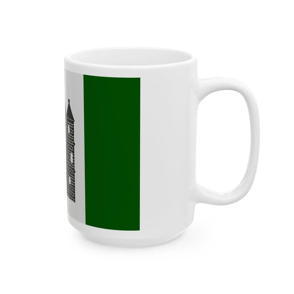 Sint-Genesius-Rode vlag (Belgium) White Coffee Mug - Go Mug Yourself