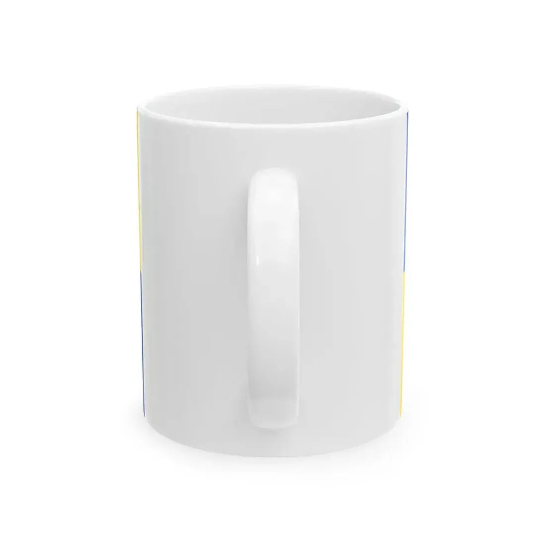 Sint-Gillis-Waas vlag (Belgium) White Coffee Mug - Go Mug Yourself