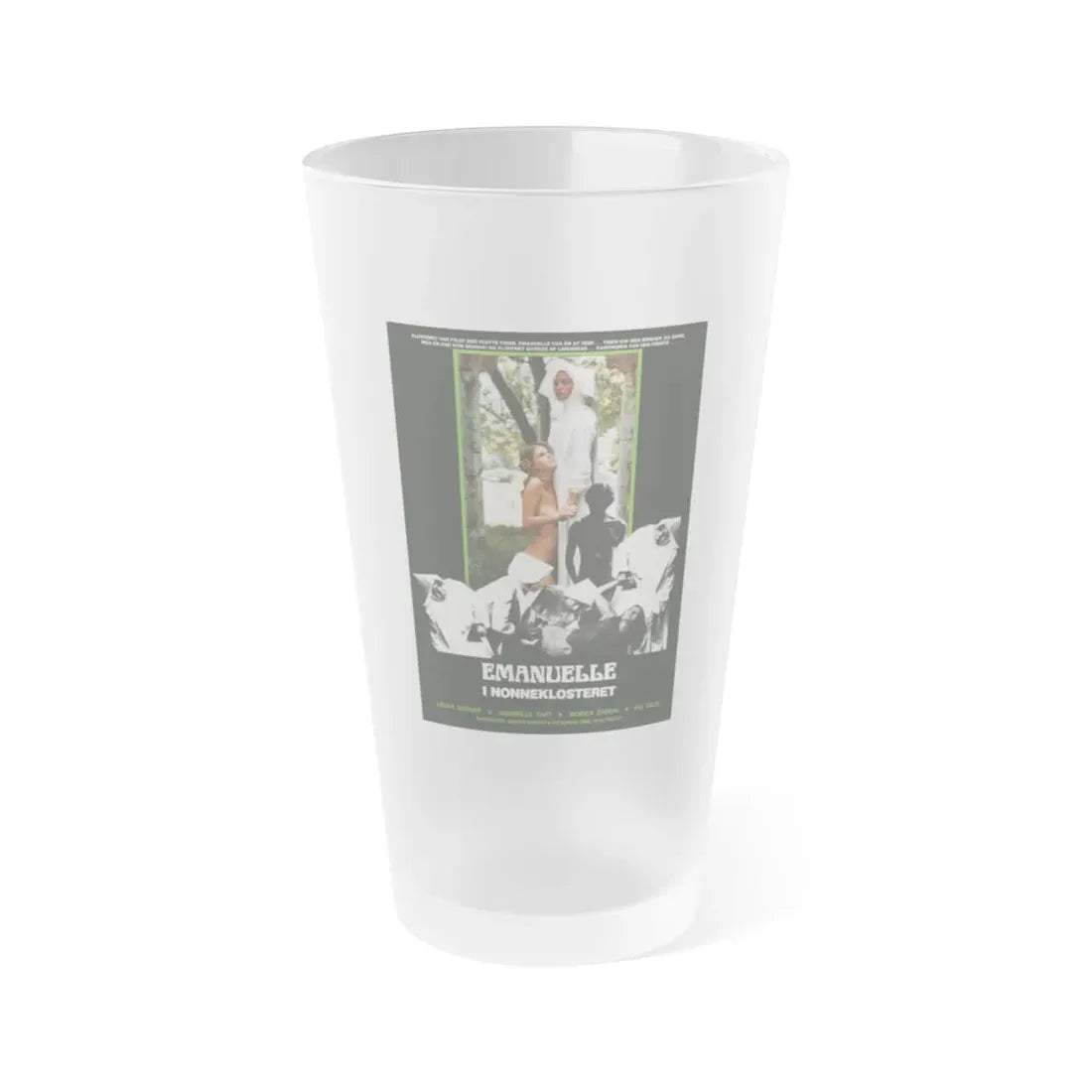 SISTER EMANUELLE (2) 1977 Movie Poster - Frosted Pint Glass 16oz Default Title - Go Mug Yourself