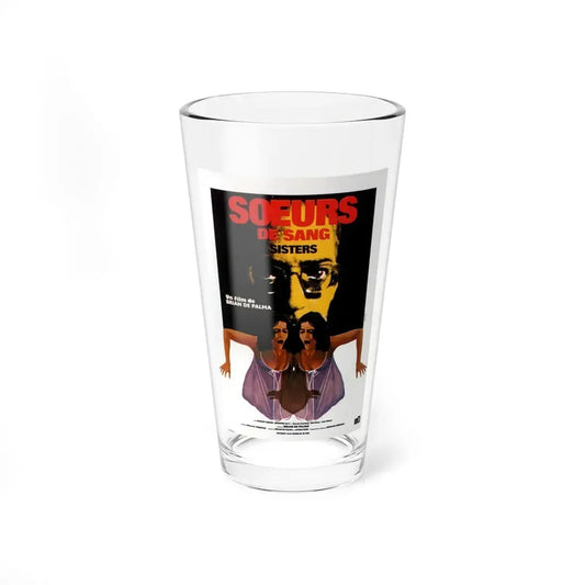 SISTERS (3) 1972 Movie Poster - Pint Glass 16oz 16oz - Go Mug Yourself