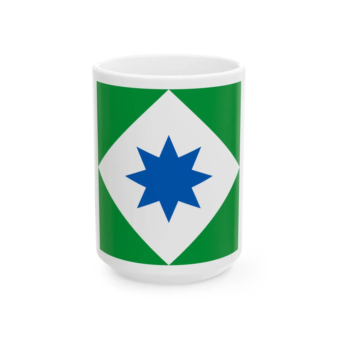 Skalat flag (Ukraine) White Coffee Mug 15oz - Go Mug Yourself