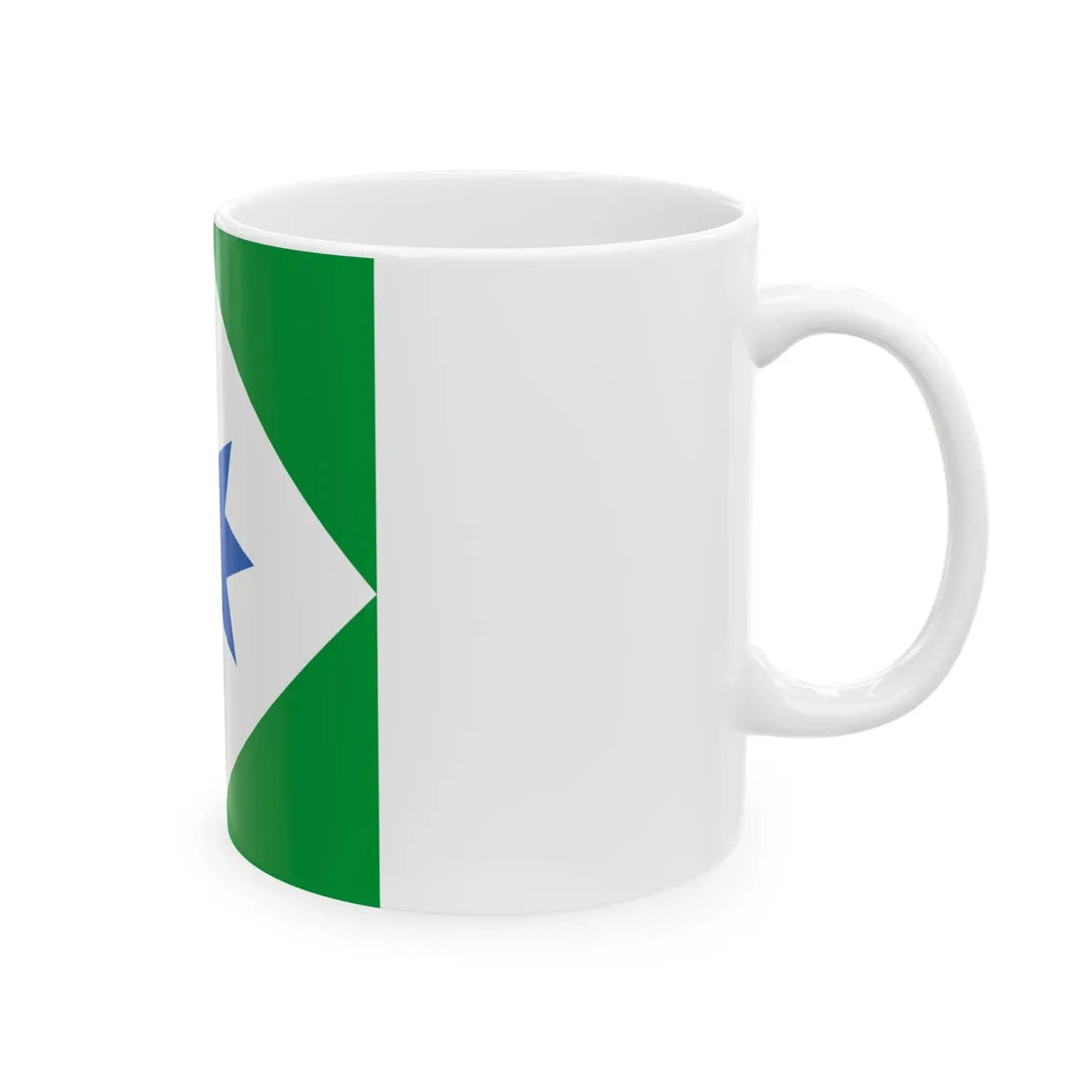 Skalat flag (Ukraine) White Coffee Mug - Go Mug Yourself