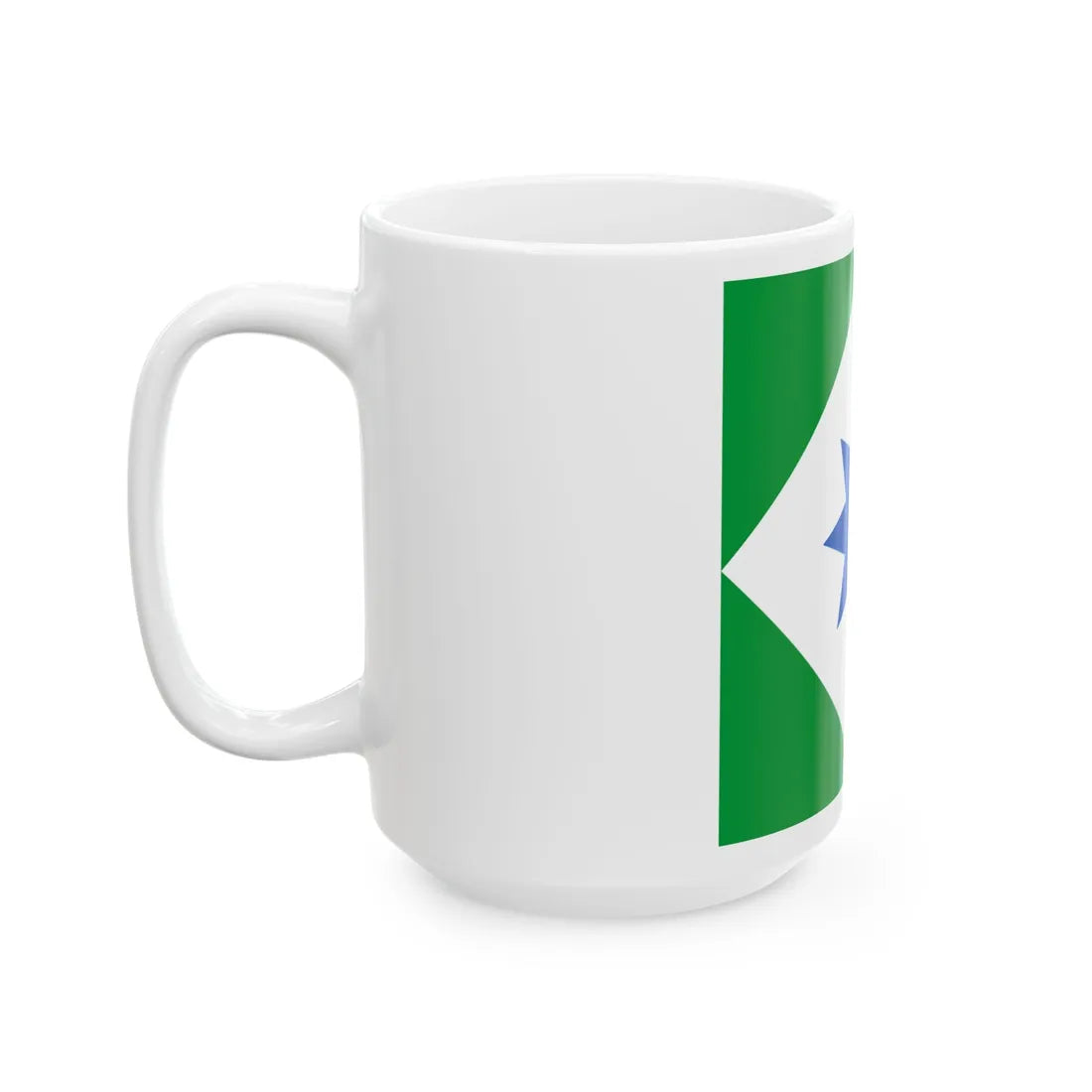 Skalat flag (Ukraine) White Coffee Mug - Go Mug Yourself