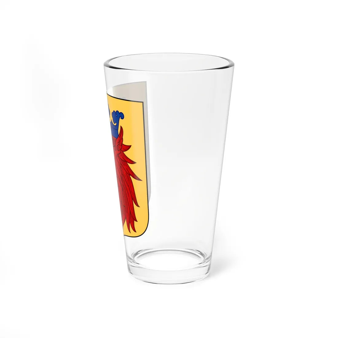 Skånes vapen (Sweden) (Coat of Arms) Pint Glass 16oz - Go Mug Yourself