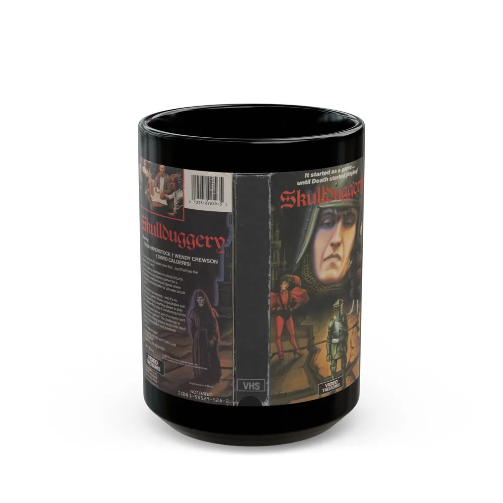 SKULLDUGGERY (VHS COVER) - Black Coffee Mug-15oz-Go Mug Yourself