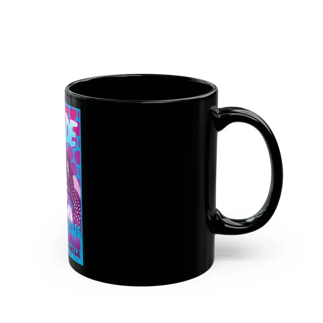 Slade - 1976 (Music Poster) Black Coffee Mug - Go Mug Yourself