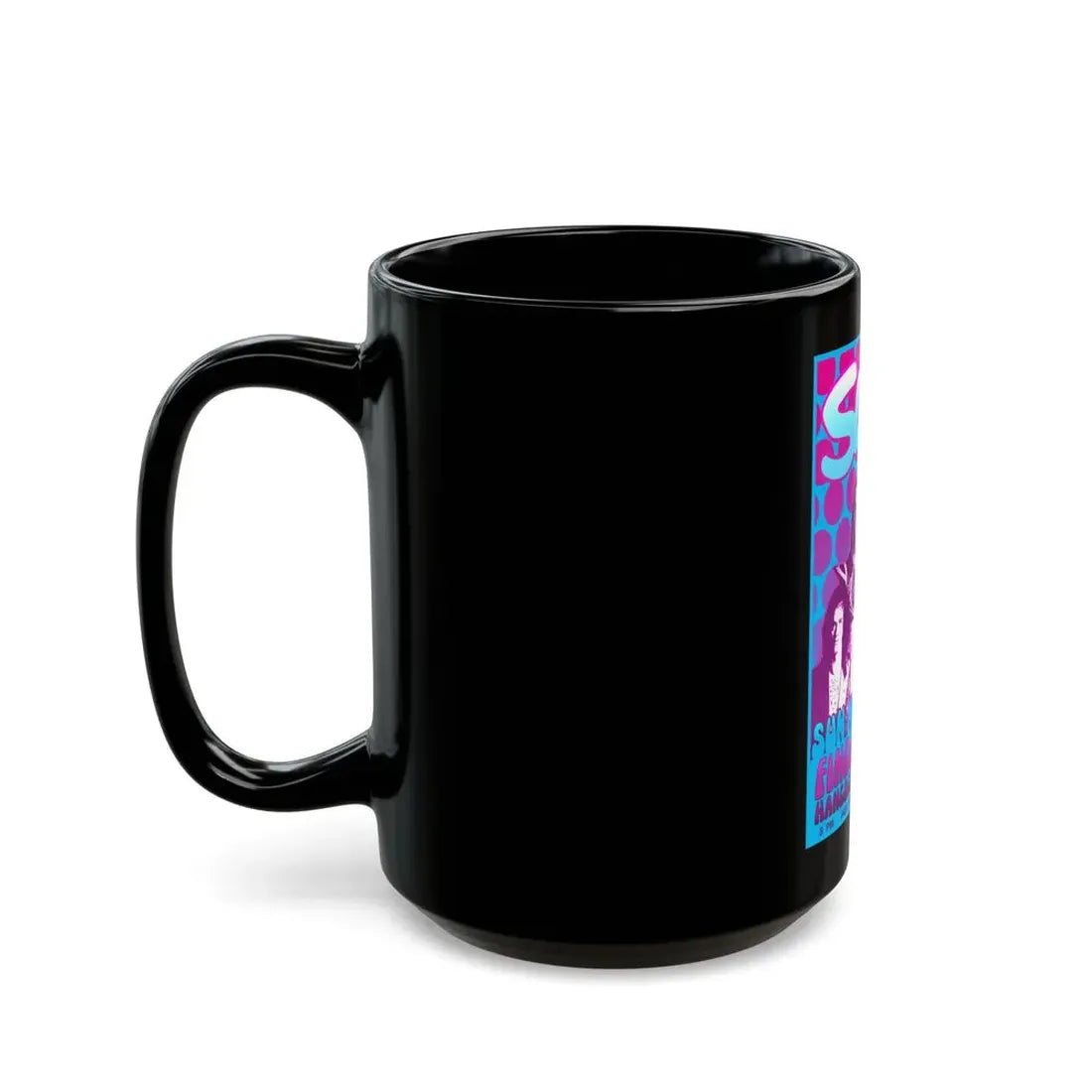 Slade - 1976 (Music Poster) Black Coffee Mug - Go Mug Yourself