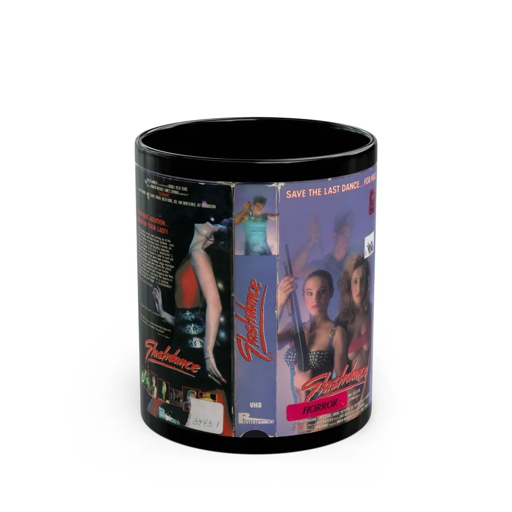 Slashdance (VHS COVER) - Black Coffee Mug-11oz-Go Mug Yourself