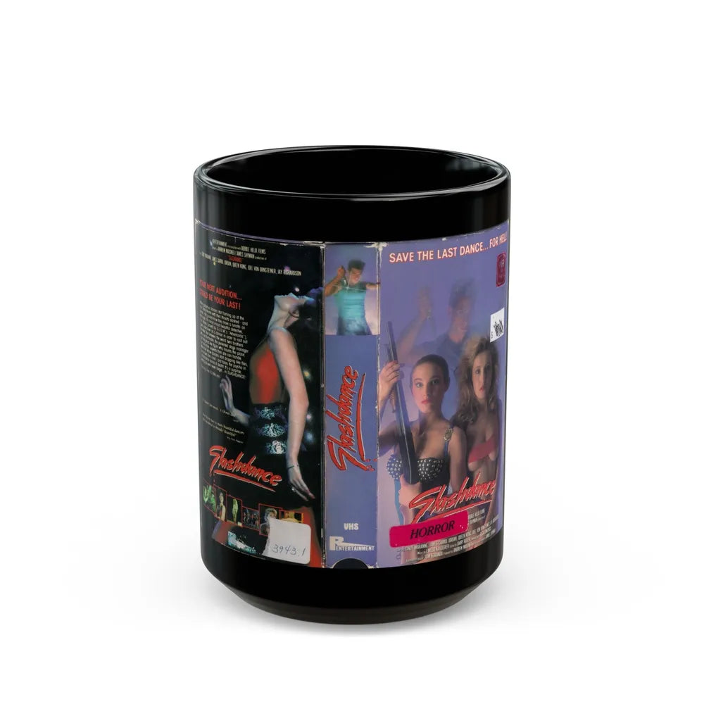 Slashdance (VHS COVER) - Black Coffee Mug-15oz-Go Mug Yourself