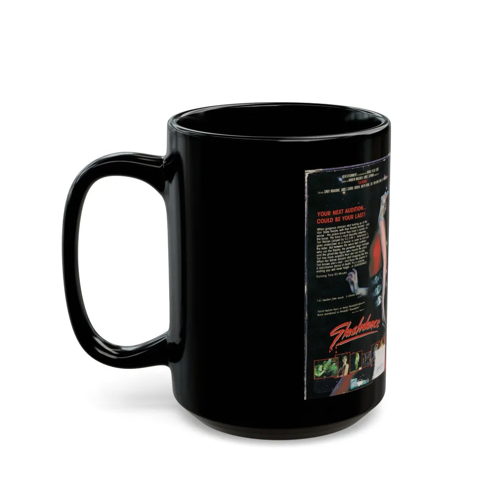 Slashdance (VHS COVER) - Black Coffee Mug-Go Mug Yourself