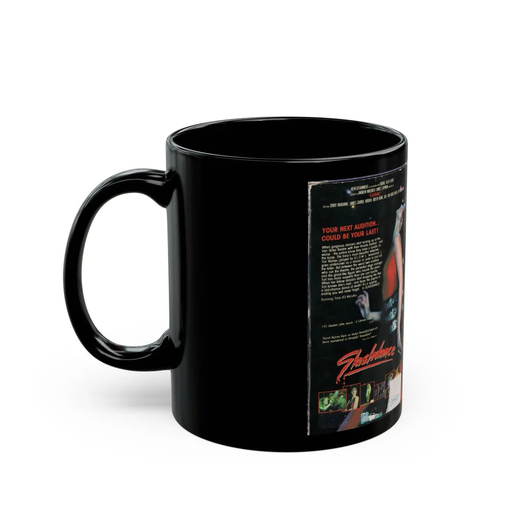 Slashdance (VHS COVER) - Black Coffee Mug-Go Mug Yourself