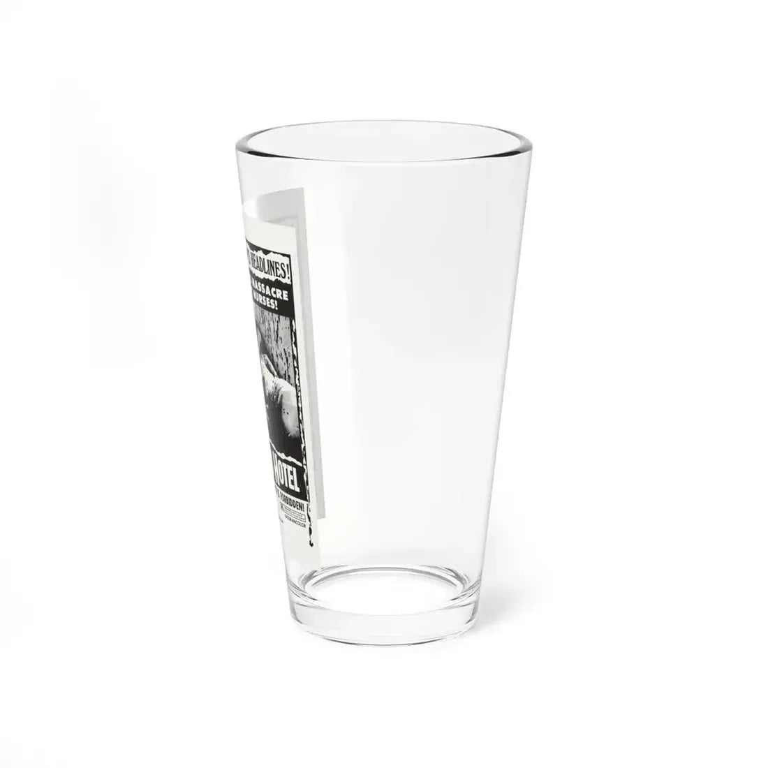SLAUGHTER HOTEL (ASYLUM EROTICA THE COLD BLOODED BEAST) 1971 Movie Poster - Pint Glass 16oz - Go Mug Yourself