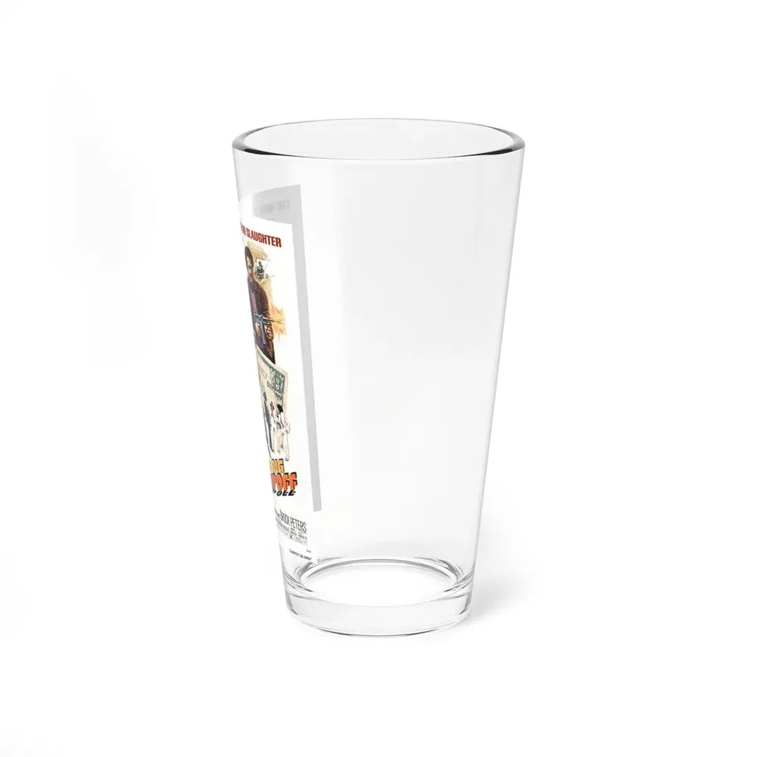 SLAUGHTER'S BIG RIP OFF 1973 Movie Poster - Pint Glass 16oz - Go Mug Yourself