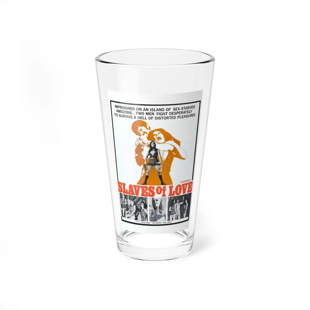 SLAVES OF LOVE 1969 Movie Poster - Pint Glass 16oz-16oz-Go Mug Yourself