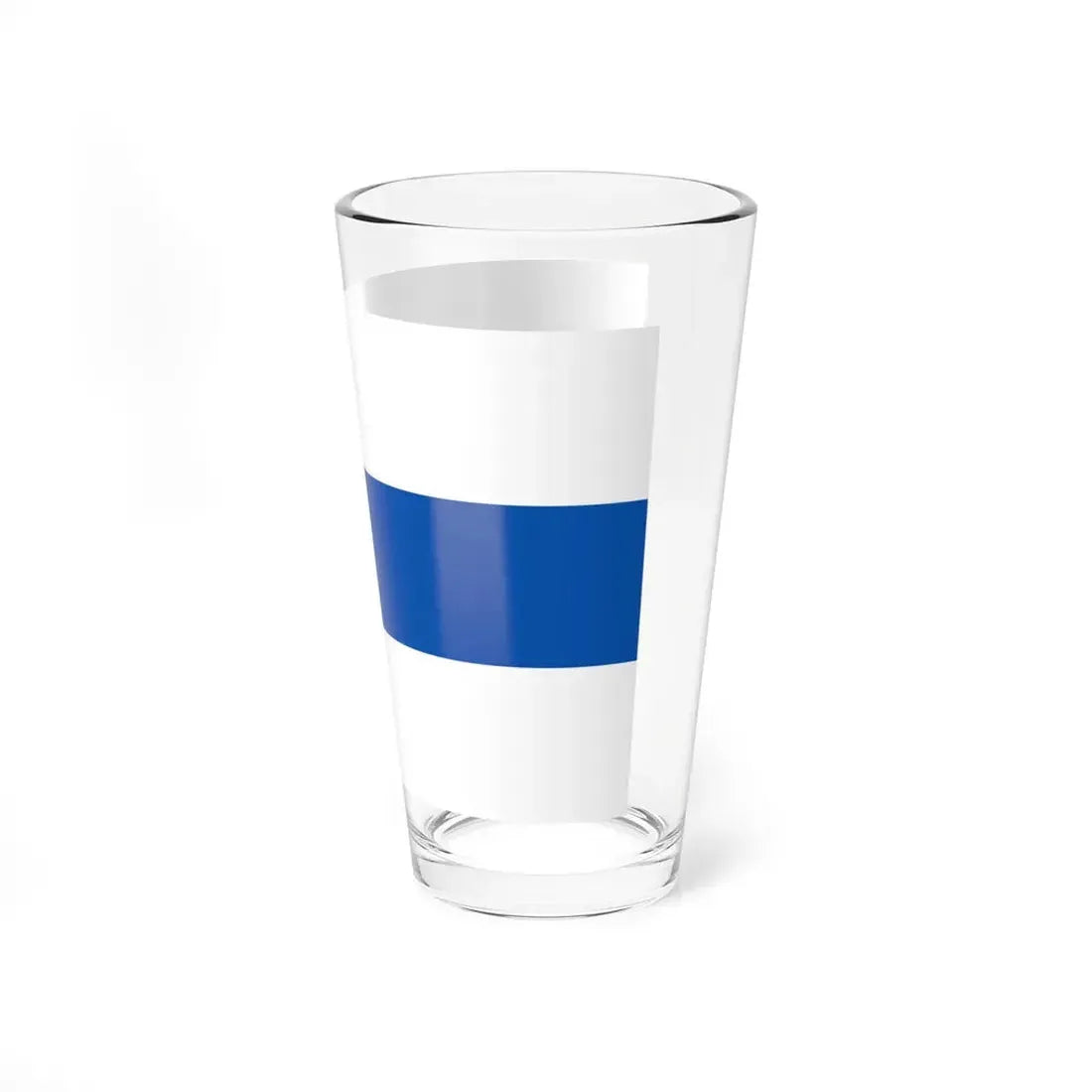Slavic Flag of Poland White-blue-white flag (Poland) Pint Glass 16oz - Go Mug Yourself