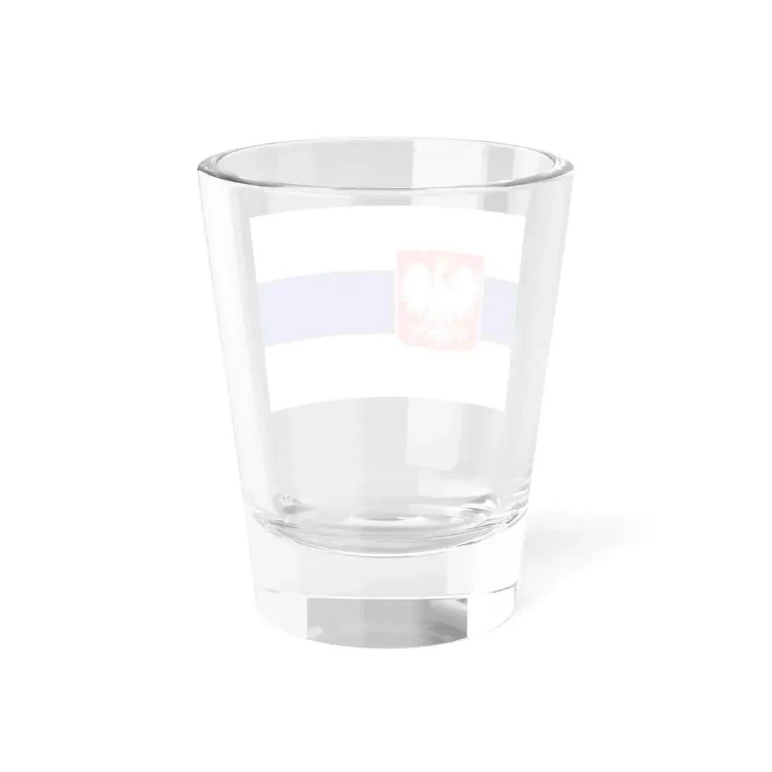 Slavic Flag of Poland White-blue-white flag (Poland) Shot Glass 1.5oz - Go Mug Yourself