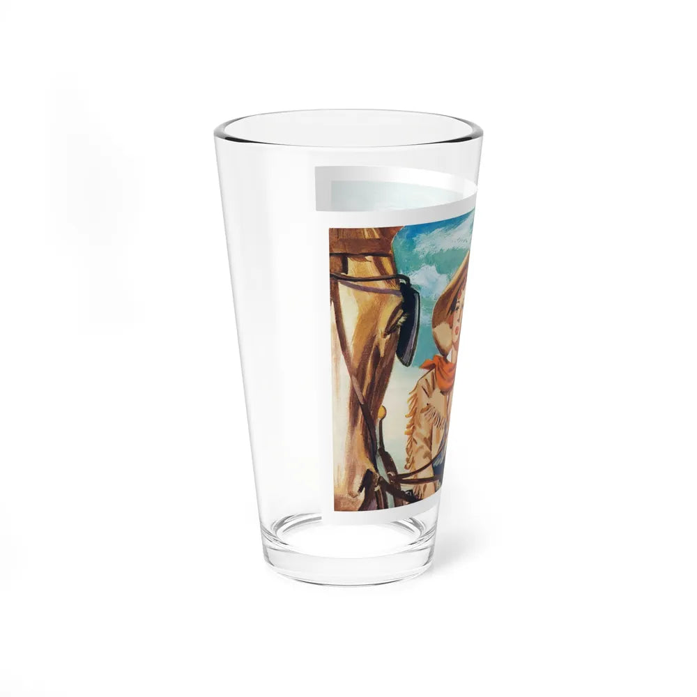 Sleep All Winter by Richard Wormser and Dan Gordon (1), Esquire, June 1949 (Magazine Illustration) Pint Glass 16oz - Go Mug Yourself