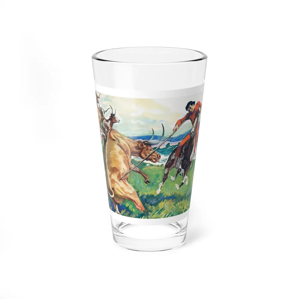 Sleep All Winter by Richard Wormser and Dan Gordon (2), Esquire, June 1949 (Magazine Illustration) Pint Glass 16oz 16oz - Go Mug Yourself