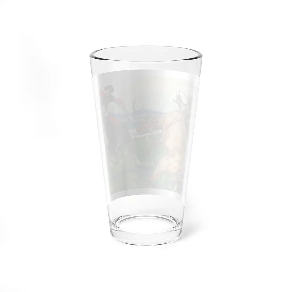 Sleep All Winter by Richard Wormser and Dan Gordon (2), Esquire, June 1949 (Magazine Illustration) Pint Glass 16oz - Go Mug Yourself