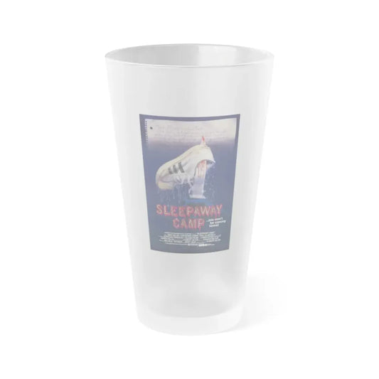 SLEEPAWAY CAMP 1983 Movie Poster - Frosted Pint Glass 16oz Default Title - Go Mug Yourself