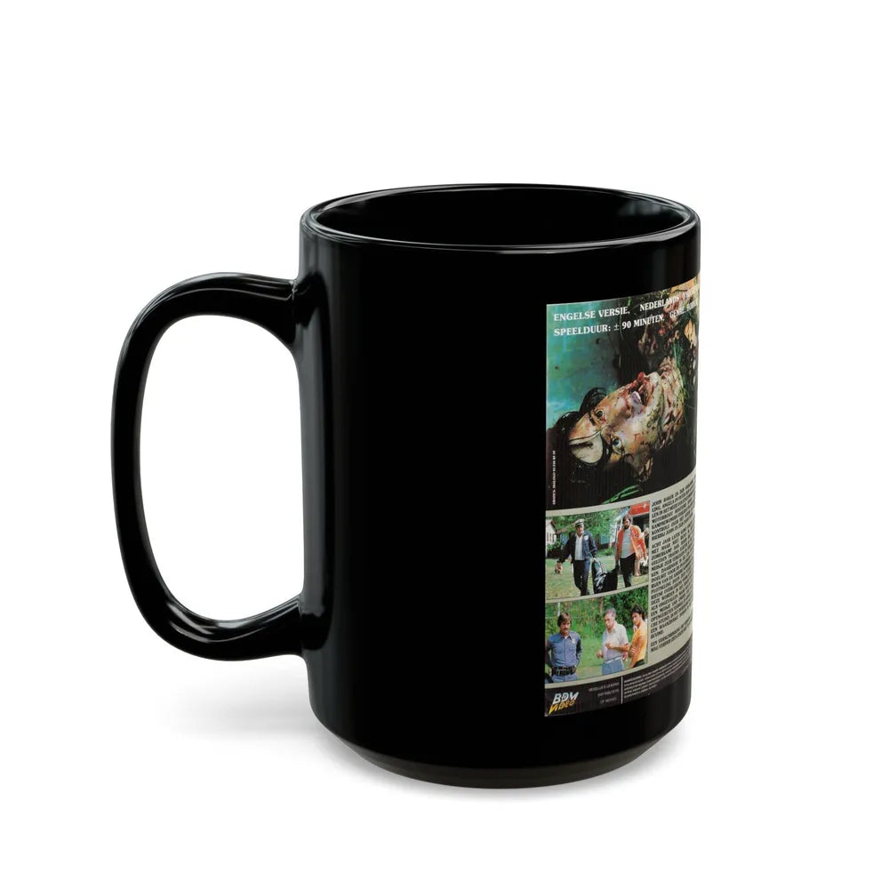 SLEEPAWAY CAMP BOM VIDEO (VHS COVER) - Black Coffee Mug-Go Mug Yourself