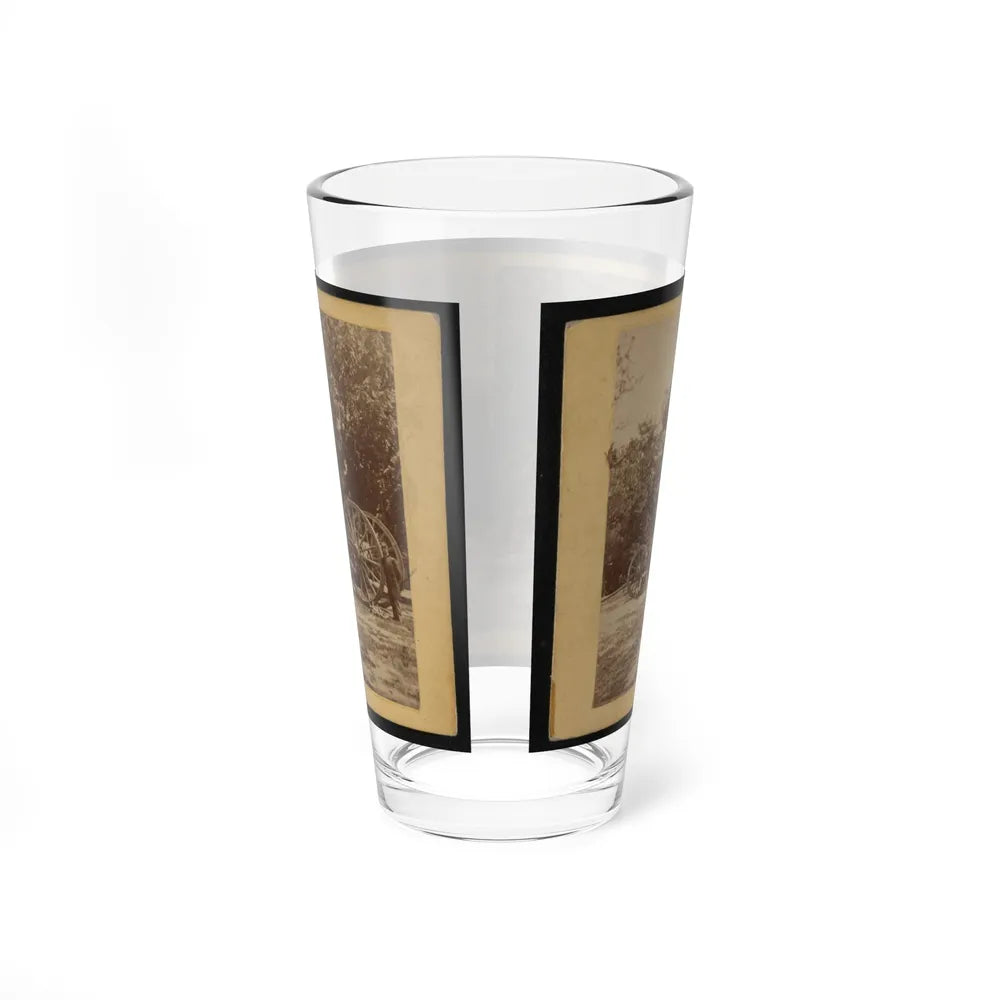 Sling For Heavy Artillery. Drewry's Bluff, Virginia (U.S. Civil War) Pint Glass 16oz-Go Mug Yourself