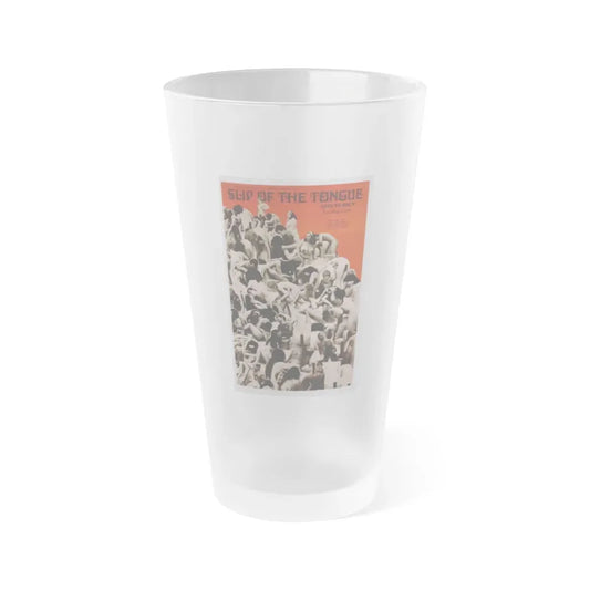 SLIP OF THE TONGUE 1971 Movie Poster - Frosted Pint Glass 16oz Default Title - Go Mug Yourself