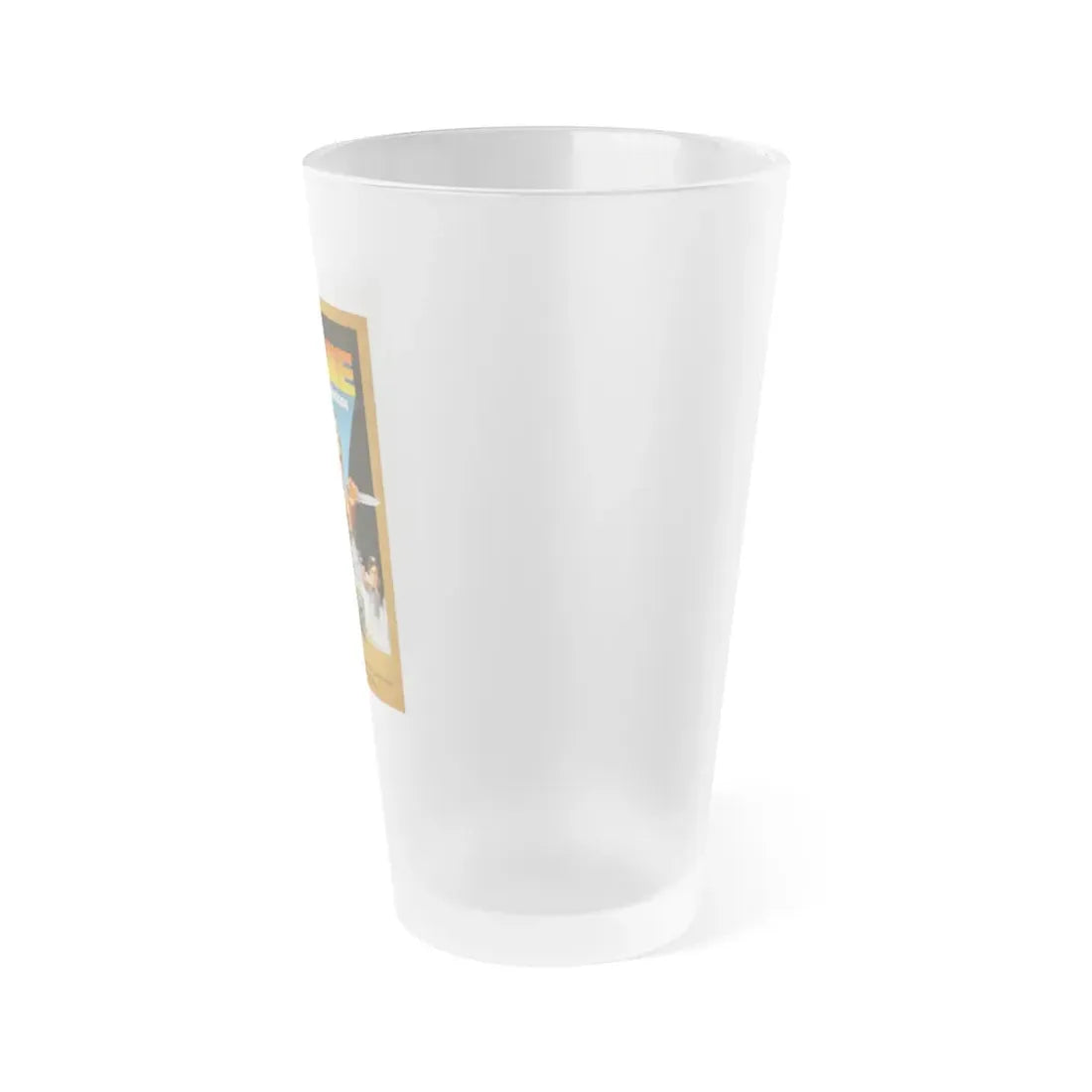 SLOANE (GERMAN) 1985 Movie Poster - Frosted Pint Glass 16oz - Go Mug Yourself
