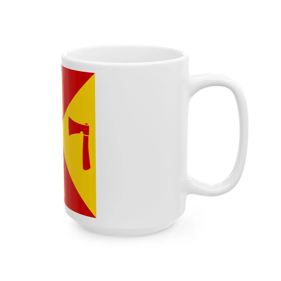 Slokhyni flag (Ukraine) White Coffee Mug - Go Mug Yourself