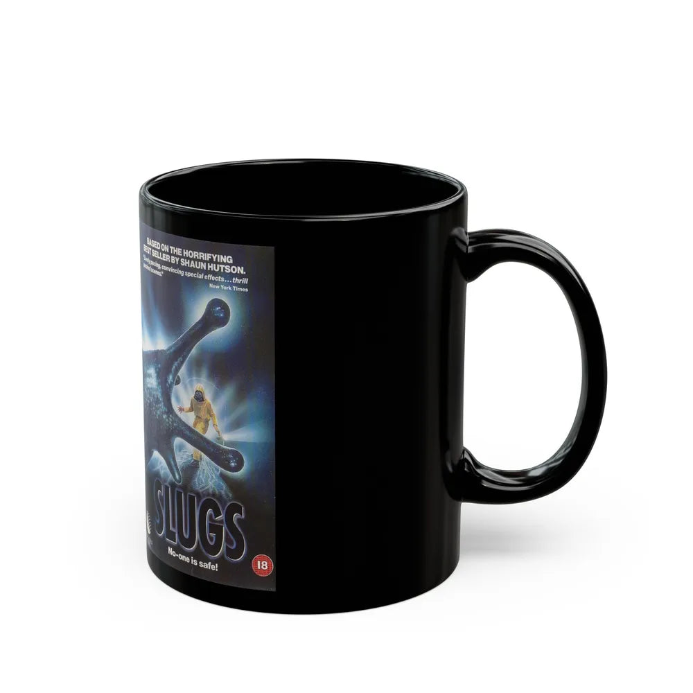 SLUGS (VHS COVER) - Black Coffee Mug-Go Mug Yourself