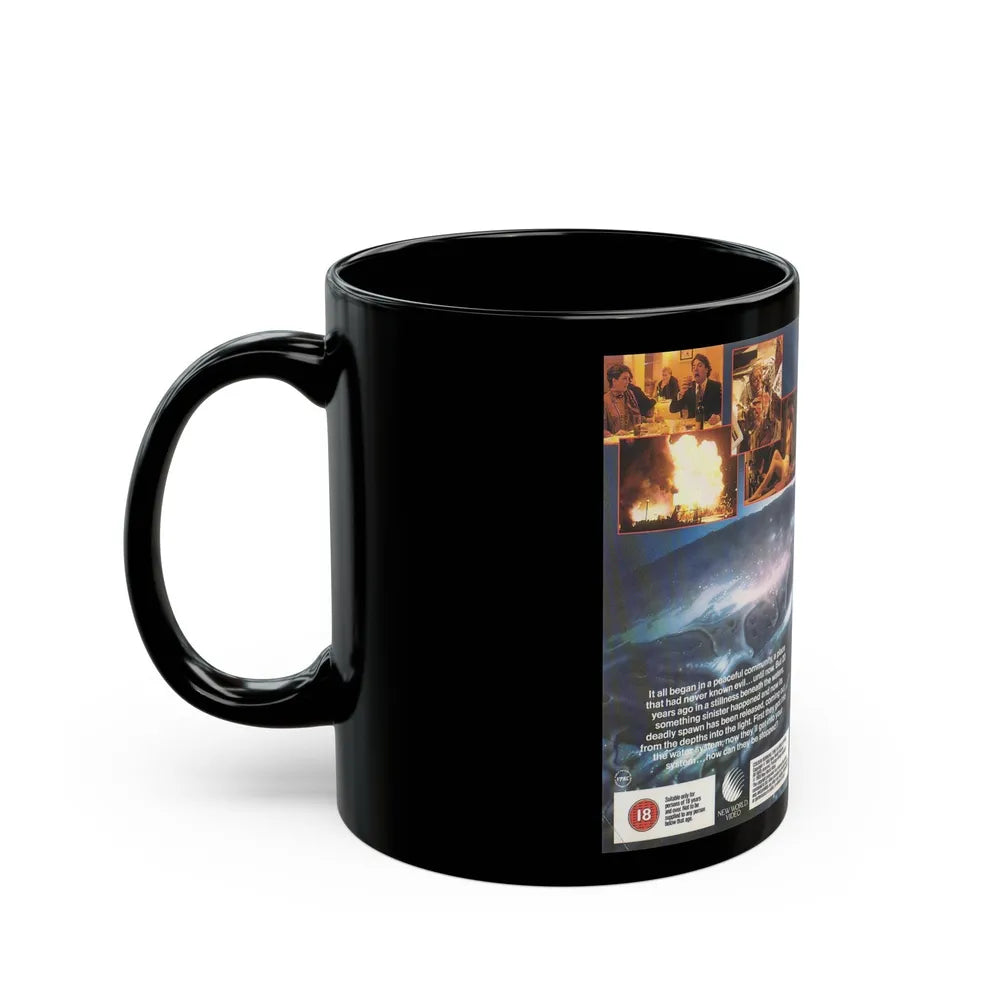 SLUGS (VHS COVER) - Black Coffee Mug-Go Mug Yourself