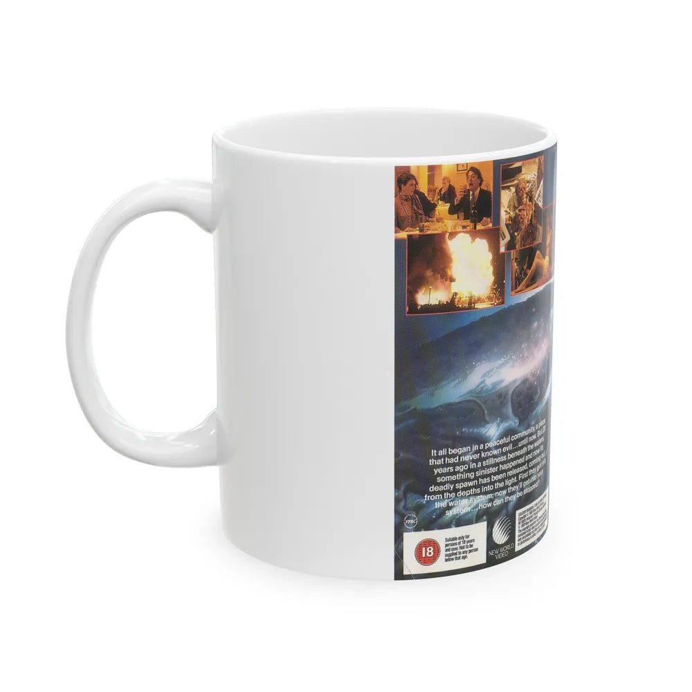 SLUGS (VHS COVER) - White Coffee Mug-Go Mug Yourself