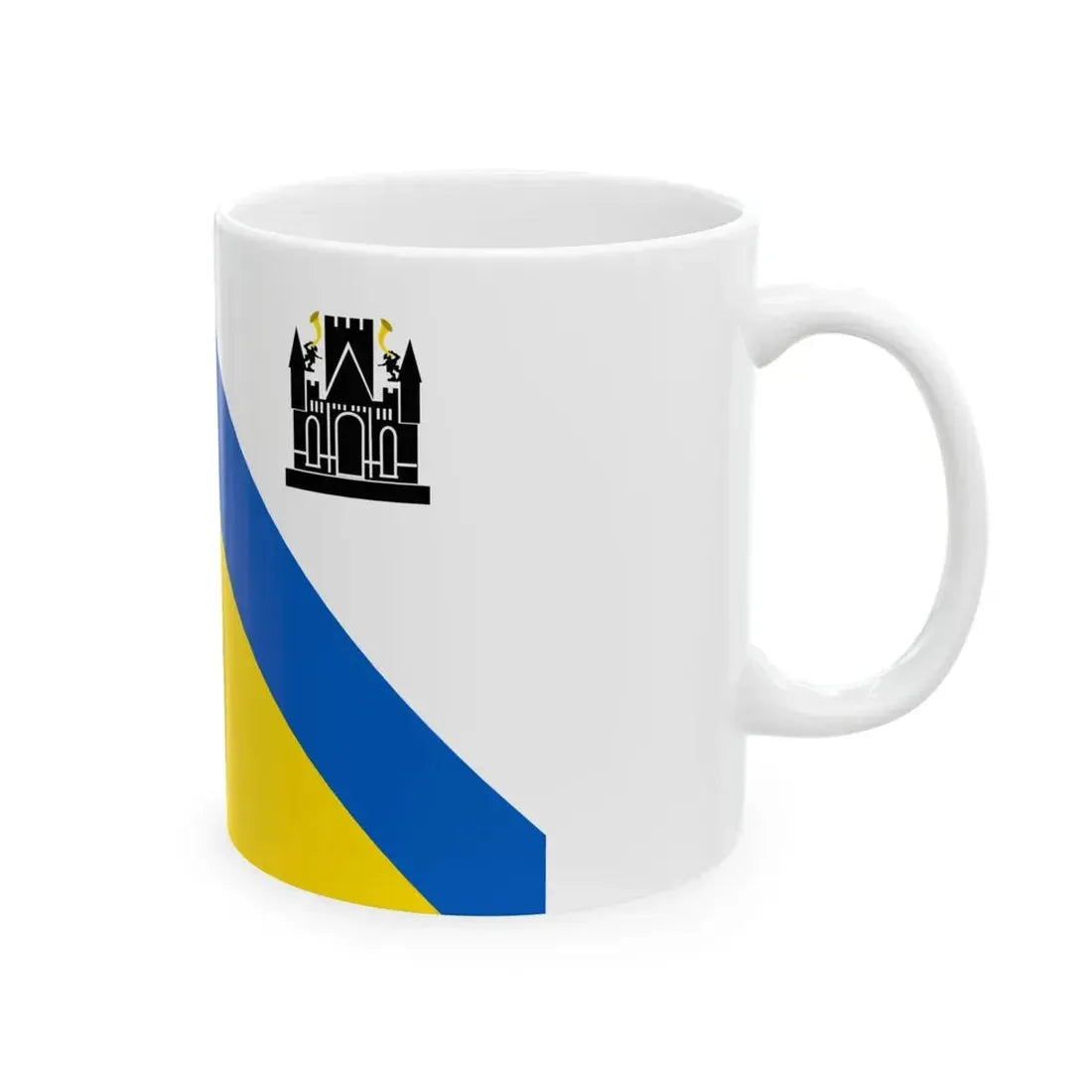 Sluis vlag (Netherlands) White Coffee Mug - Go Mug Yourself