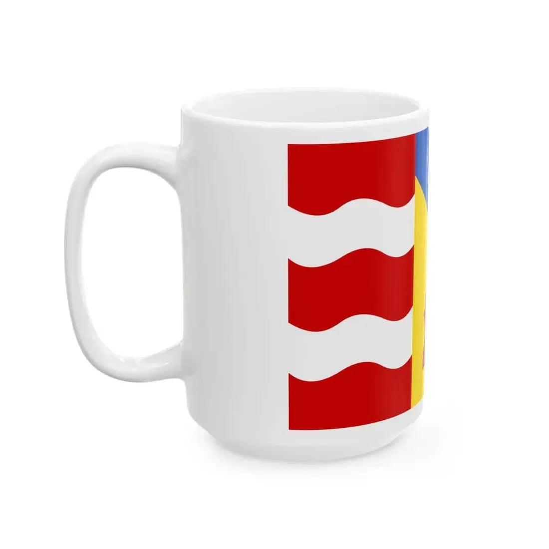 Sluis vlag (Netherlands) White Coffee Mug - Go Mug Yourself