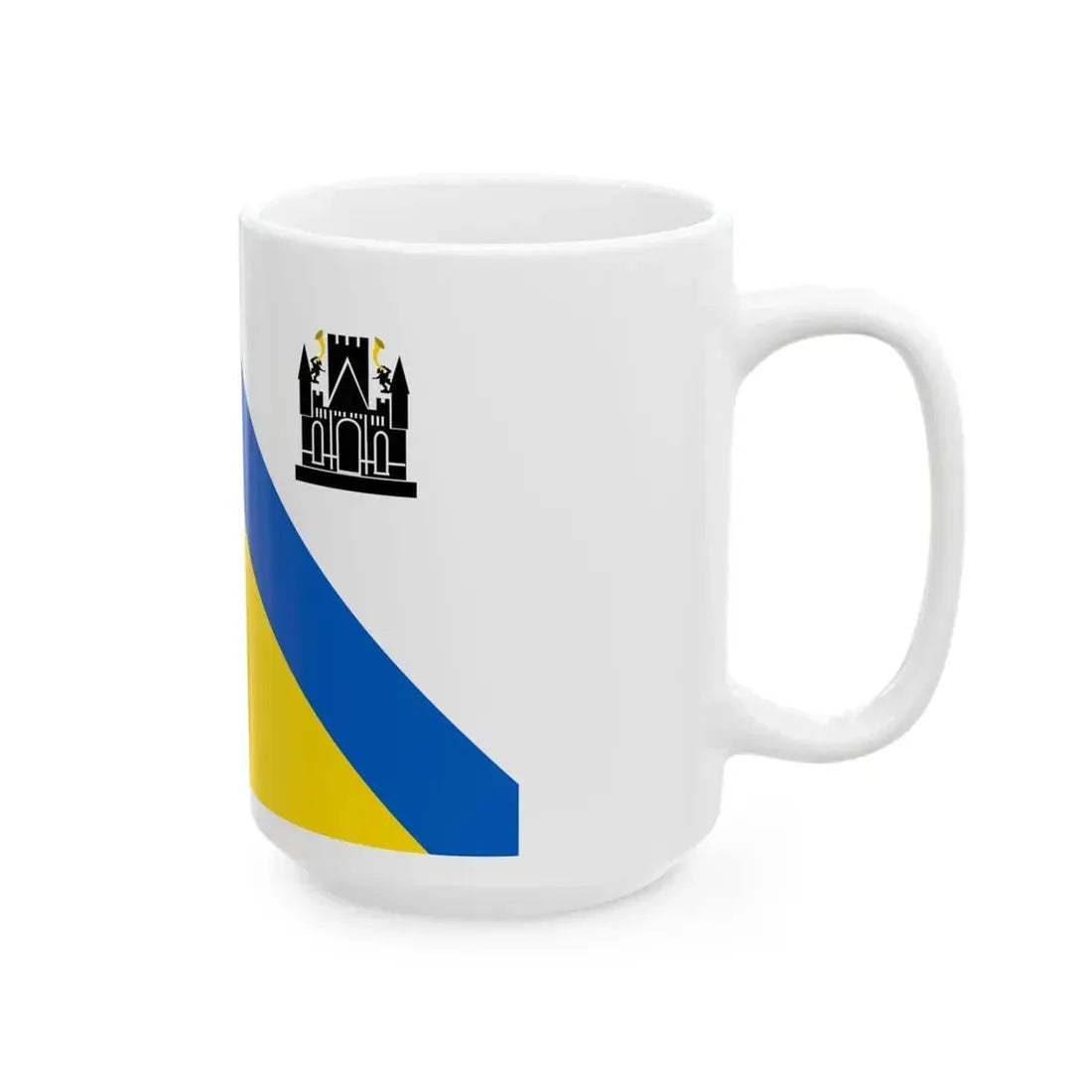 Sluis vlag (Netherlands) White Coffee Mug - Go Mug Yourself
